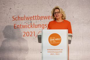 Grußwort von Svenja Schulze, Bundesministerin für wirtschaftliche Zusammenarbeit und Entwicklung